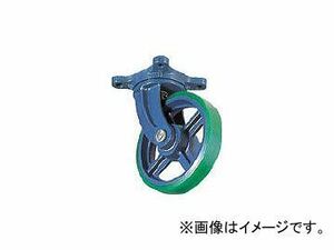 京町産業車輌/KYOMACHI ダクタイル製自在金具付ウレタン車輪 100mm FJ100