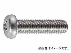 トラスコ中山/TRUSCO ナベ頭小ネジ ステンレス サイズM2×15 130本入 B050215(2125480) JAN：4989999050752