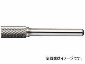 トラスコ中山/TRUSCO 超硬バー 先丸円筒型 φ9.5×刃長19×軸6 シングルカット TB2C095S(3840352) JAN：4989999042375