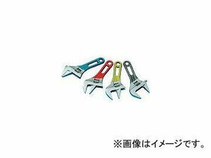 スーパーツール/SUPER TOOL ワイドモンキレンチショートタイプ(クリアイエロー)口開：0～36 MWM36SY(3448720) JAN：4967521295833