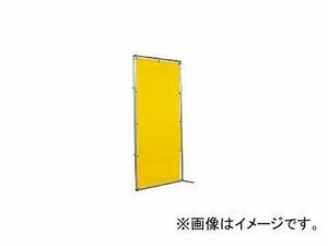 吉野/YOSHINO 遮光フェンスアルミパイプ 1×2 接続固定 イエロー YS12JFY(3528642) JAN：4571163731217