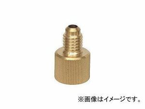 アサダ/ASADA カーエアコン用異径アダプタ M10メス×1/4”オス 手締めタイプ Y06111K(3760669) JAN：4991756185867