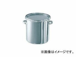 日東金属工業/NITTO-KINZOKU ステンレスタンク ストレートレバーバンド式密閉タンク(フタ付) 100L CTL47H(5096090) JAN：4560132181757