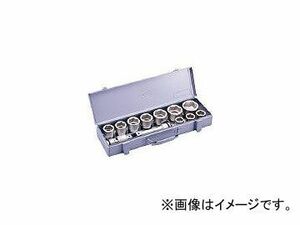 前田金属工業/TONE インパクト用ソケットセット(メタルトレー付) 12pcs NV6102(3876811) JAN：4953488268980