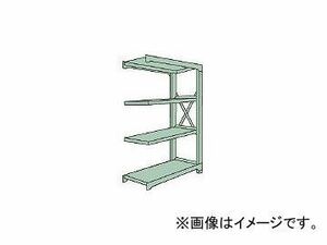 トラスコ中山/TRUSCO R3型中量棚 1500×900×H1800 4段 連結 R36594B(5051860) JAN：4989999738964