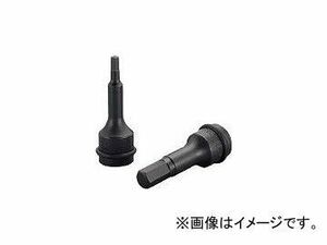 前田金属工業/TONE インパクト用セミロングヘキサゴンソケット 17mm 4AH17L75(3696103) JAN：4953488200256