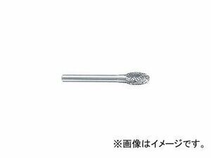 スーパーツール/SUPER TOOL 超硬バーロングシャンク径6ミリ(卵型)シングルカット(刃径：12.7 SB6C03SL(3223001) JAN：4967521222877