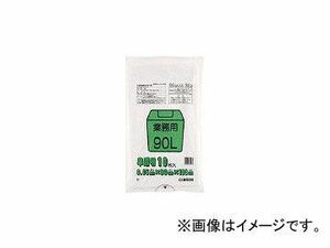 ワタナベ工業/WATANABE 業務用ポリ袋90L 白半透明 M90D(4050355) JAN：4903620605234