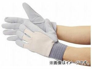 トラスコ中山/TRUSCO 袖口ゴムタック式革手袋 フリーサイズ JK126(1235389) JAN：4989999361179