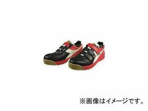 ドンケル/DONKEL DIADORA 安全作業靴 ロビン 黒/白/赤 25.0cm RB213250(4226682) JAN：4979058936271