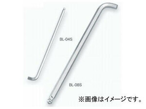 トネ/TONE 首下ショートロングボールポイントL形レンチ 品番：BL-1.5S