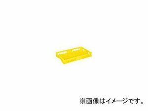 岐阜プラスチック工業/GIFUPLA トレーコンテナーT-24 黄 T24 Y(3762351) JAN：4938233238432