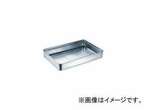 スギコ産業/SUGICO 18-8ステンレス番重バット 中浅型 手無 470×350×80 SH473508(3320464) JAN：4580128945910