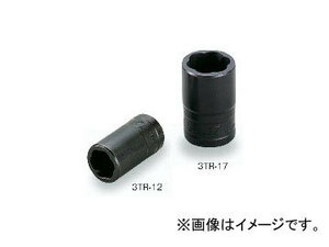 トネ/TONE 9.5mm（3/8”） トルネードソケット 品番：3TR-18