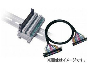 WAGO ワゴ 三菱アンドキーエンスPLC対応コネクタ端子台 ハーネスセット SET-MD2NR-MM34SU-E1M-PK(8184092)