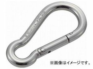 トラスコ中山/TRUSCO ステンレススナップフック B型 線径φ4×開口7mm TSF4B(2750686) JAN：4989999273564