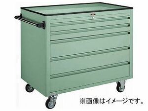 トラスコ中山/TRUSCO BM3型キャビネットワゴン 1000×600×H880 浅2深3 BM3S2L3(5014492) JAN：4989999622560