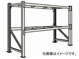 トラスコ中山/TRUSCO 重量パレット棚2トン2300×1100×H2500単体 2D25B23112