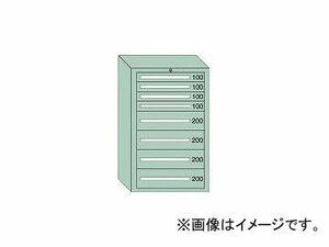 大阪製罐/OS 重量キャビネットDX型 最大積載量1500kg 引出し4×4段 DX1209