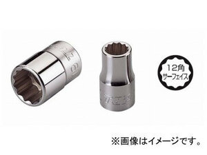 トップ工業/TOP ソケットレンチ用ソケット（差込角9.5mm） S-317 JAN：4975180798558