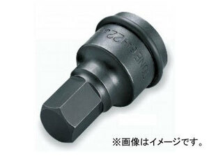 トネ/TONE 19.0mm（3/4”） インパクト用ヘキサゴンソケット 品番：6AH-24