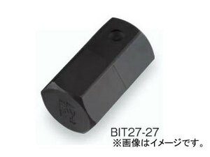 トネ/TONE 25.4mm（1”） インパクト用ヘキサゴンビット単品 品番：BIT27-24