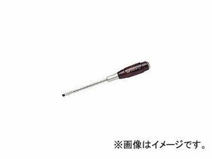 京都機械工具/KTC 木柄ドライバ マイナス貫通タイプ5mm D12M25(3733467) JAN：4989433817316