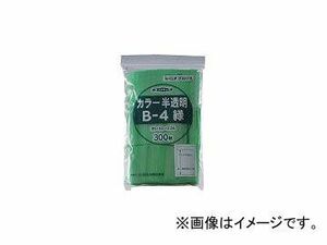 生産日本社/SEINICHI 「ユニパック」 G-4 緑 200×140×0.04 100枚入 G4CG(3667553) JAN：4909767112833