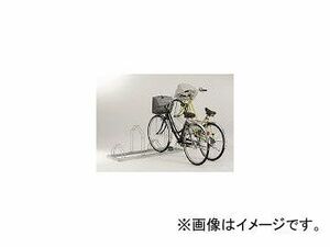 ダイケン/DAIKEN 平置き自転車ラック前輪差込式サイクルスタンド 4台収容ピッチ400 CSM4