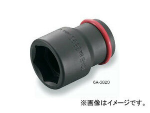 トネ/TONE 19.0mm（3/4”） ホイルナットコンビソケット 品番：6A-3820