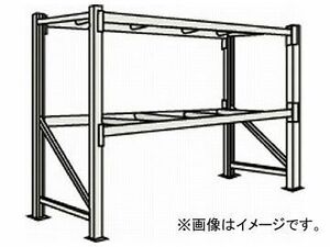 トラスコ中山/TRUSCO 重量パレット棚2トン2500×1000×H2500単体 2D25B25102