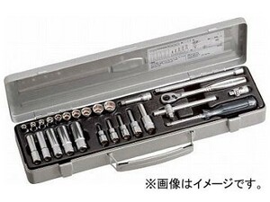 TONE ミックスソケットレンチセット MX200(8109138) 入数：1セット(26pcs)