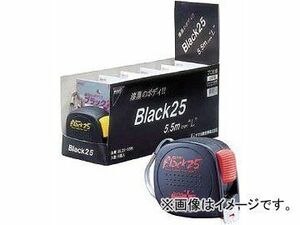 ヤマヨ/YAMAYO ブラック22 ロック付 コンベックスルール BL25-55M カラー：ブラック 長さ：5.5m JAN：4957111496757 入数：6個(3色×2個)