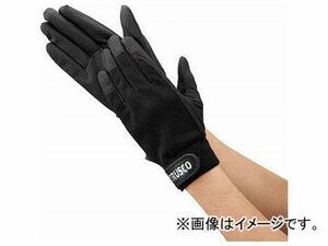 トラスコ中山/TRUSCO PU薄手手袋エンボス加工 ブラック M TPUMBM(4004701) JAN：4989999133813