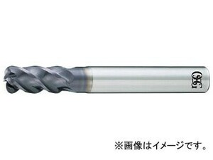 OSG FXコート 4刃 チタン合金加工用不等リードエンドミル UVX-TI-4FL 20XR2X60(7637462)