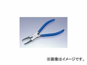 ツノダ/TSUNODA キングTTC専用工具 硬質ビットスナップリングプライヤー 穴用直爪（バネ付） 125mm SIS-125P JAN：4952269110104