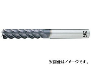 OSG FXコート 5刃 チタン合金加工用不等リードエンドミル ロング UVXL-TI-5FL 16XR3X80(7637098)