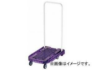 トラスコ中山 アクロ PC製 省音車輪 600×390 バイオレット透明 S付 AC-1PC-VI-S(8194963)