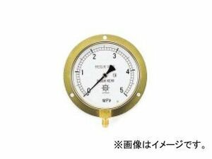 タスコジャパン 圧力計（1/4”フレア、下出し、100φ、つば付） TA148F-350