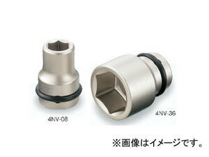 トネ/TONE 12.7mm（1/2”） インパクト用ソケット 品番：4NV-22