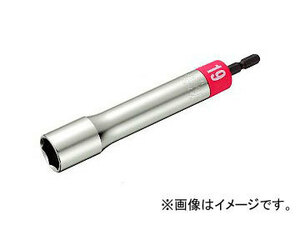 トップ工業/TOP 電動ドリル用αソケット ロングタイプ EDX-19L JAN：4975180225207