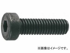 トラスコ中山/TRUSCO 低頭六角穴付ボルト 黒染め全ネジ サイズM4×6 24本入 B0810406(2858355) JAN：4989999288599