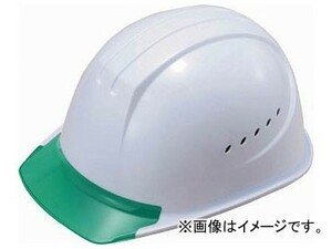 タニザワ エアライト搭載ヘルメット通気孔付き（PC製・透明ひさし型） 1610-JZV-V3-W3-J(7583389)