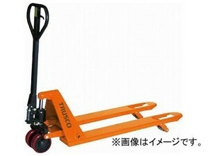 トラスコ中山 ハンドパレットトラック 1t用 L850×W520 軽量型低床 THPT10-85-52ST(7674767)