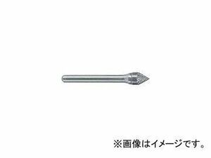 スーパーツール/SUPER TOOL 超硬バーシャンク径6ミリ(円錐型60度)ダブルカット(刃径：12.7 SB50C03(3217175) JAN：4967521221023