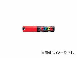 三菱鉛筆/UNI 水性顔料マーカー ユニポスカ太字角芯 青 PC8K.33(3654176) JAN：4902778138939