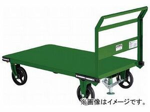 トラスコ中山/TRUSCO 鋼鉄製運搬車 1200×750 φ200鋳物車輪 S付 OHN1S (3081141) JAN：4989999693973