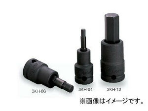 トネ/TONE 9.5mm（3/8”） ヘキサゴンソケット（強力タイプ） 品番：3KH-03