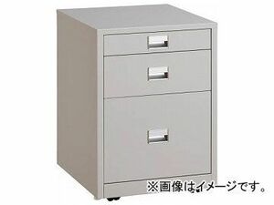 トラスコ中山/TRUSCO 作業台用サイドキャビネット 3段 W色 UDC111W