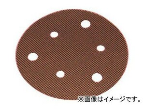 柳瀬/YANASE 研磨丸シート マジック式 穴有り ＃80 DPM125A5A-M 入数：50枚